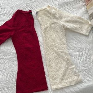 2 lace tops